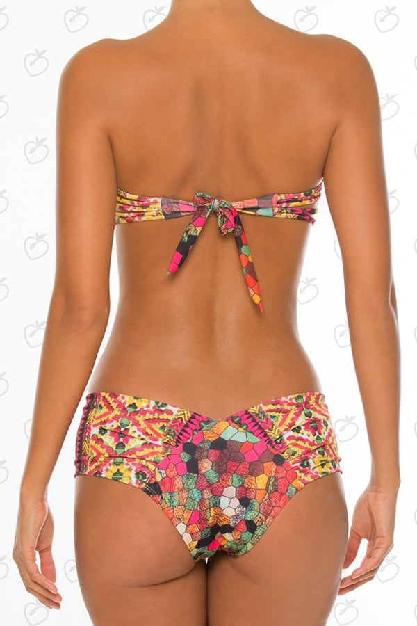 Azteca Bandeau Bikini Set