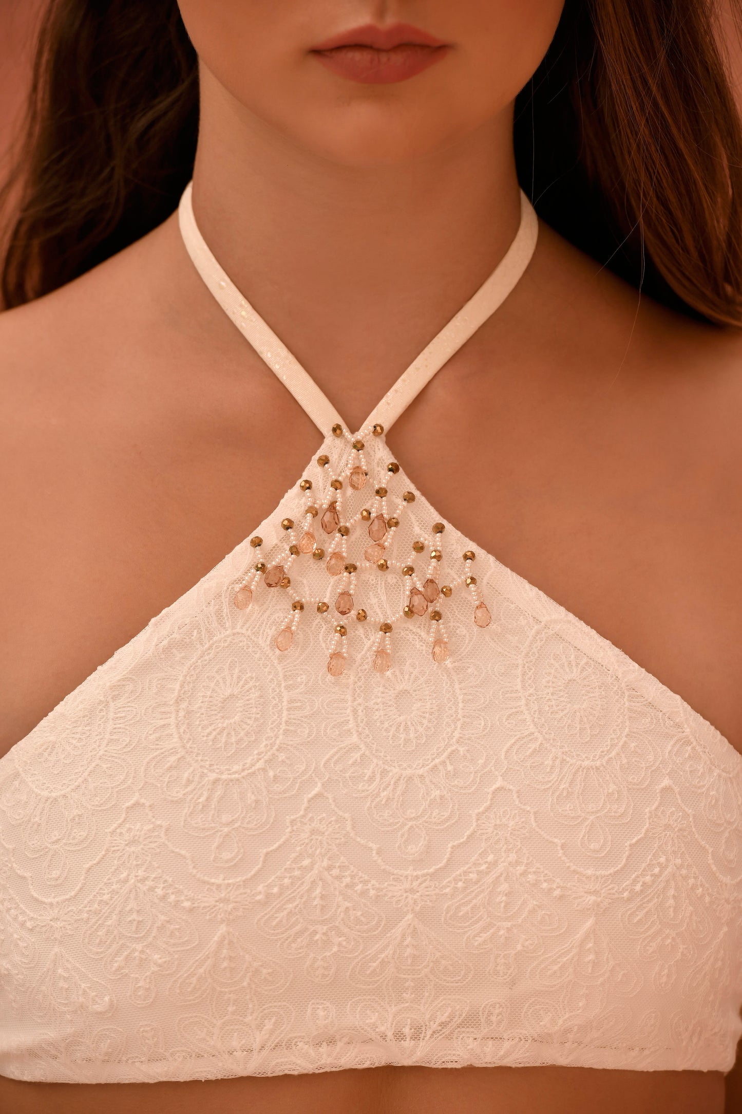Light Festival Crop Top Set