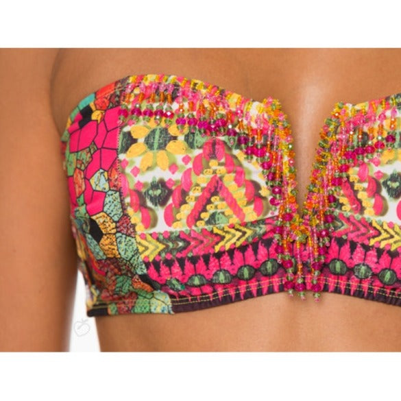 Azteca Bandeau Bikini Set